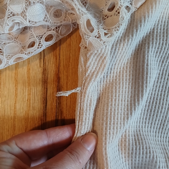 Lace Sleeve Top - Picture 5 of 5